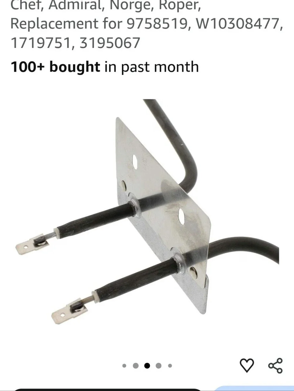Oven Bake Element - Replacement Heating Element